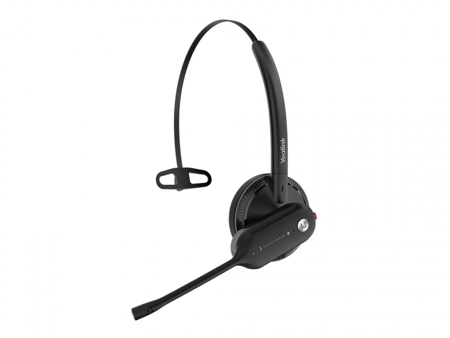 WH63 UC, Наушная, Беспроводная, HD звук, 160м DECT, Шумоподав, USB-хаб