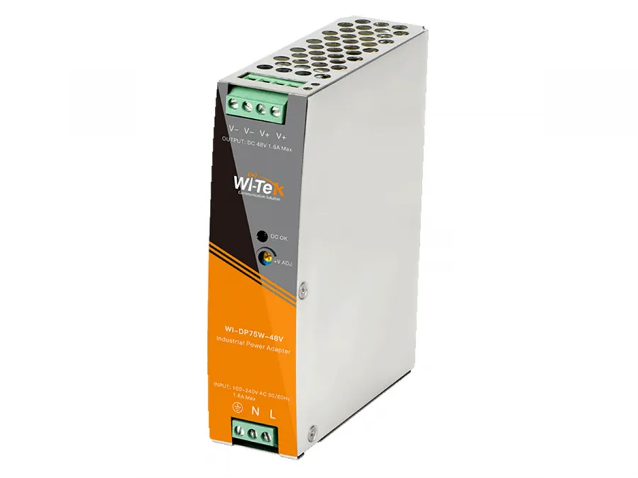 WI-DP75W-48V блок питания 48В, 1,6А, 76Вт