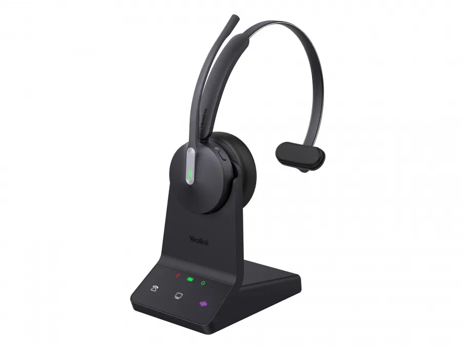 WH64 Mono UC Моно, Беспроводная, HD звук, 160м DECT, Bluetooth, Шумоподав,