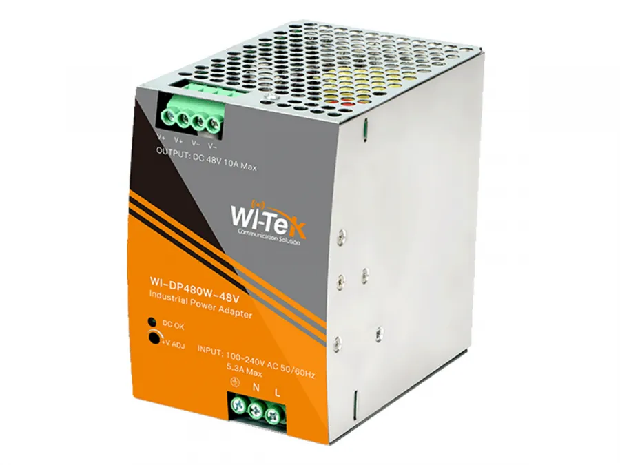WI-DP480W-48V блок питания 48В, 10А, 480Вт