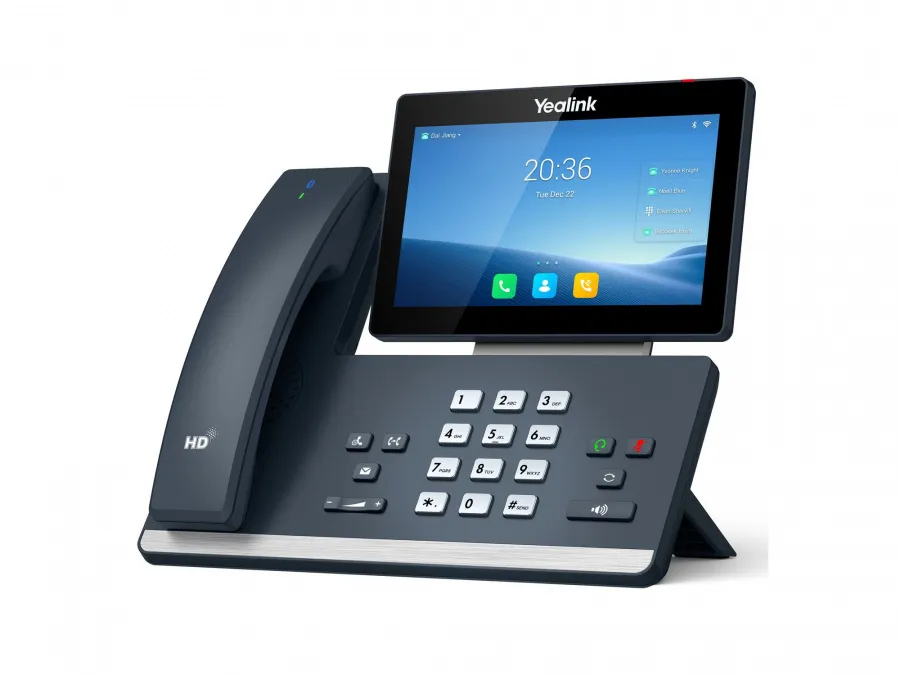 SIP-T58W Pro, Цветной сенсорный экран, Android, WiFi, Bluetooth трубка, GigE, без CAM50, без БП