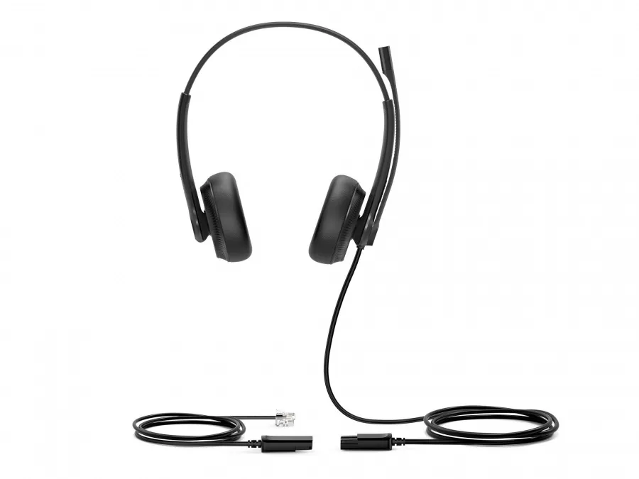 YHS34 Dual Дуо, Проводная, HD звук, QD, RJ9