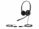 YHS34 Dual Дуо, Проводная, HD звук, QD, RJ9