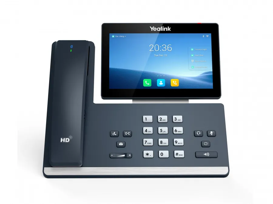 SIP-T58W Pro, Цветной сенсорный экран, Android, WiFi, Bluetooth трубка, GigE, без CAM50, без БП