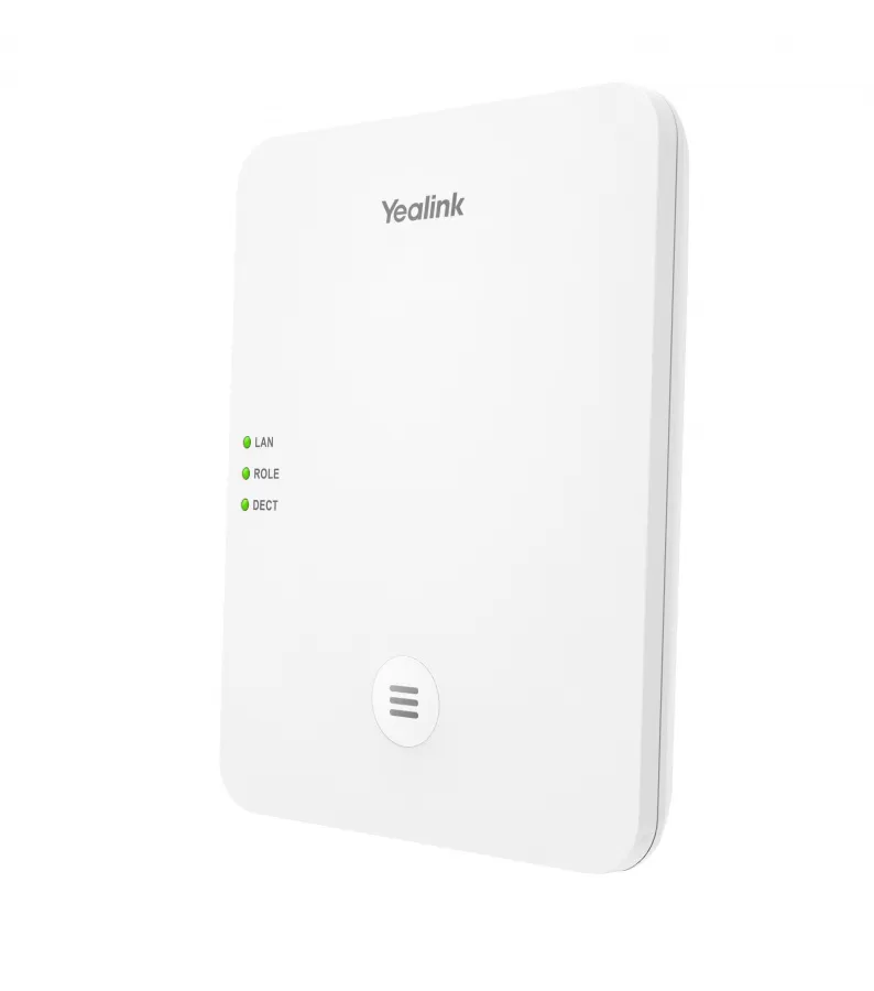 W80DM DECT,контроллер, микросота DECT, до 30 базовых станций, до 100 устройств, до 100 вызовов, PoE