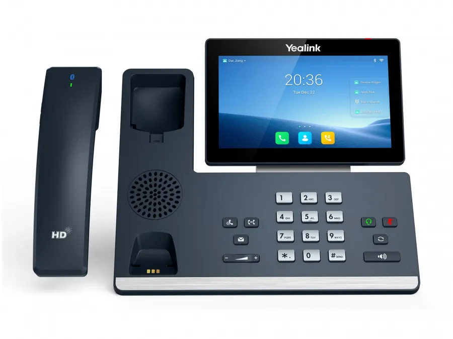 SIP-T58W Pro, Цветной сенсорный экран, Android, WiFi, Bluetooth трубка, GigE, без CAM50, без БП