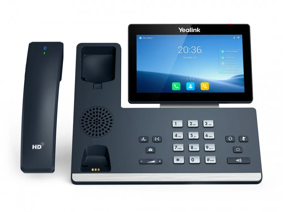 SIP-T58W Pro, Цветной сенсорный экран, Android, WiFi, Bluetooth трубка, GigE, без CAM50, без БП