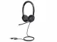 UH37 Dual UC USB-C/A Дуо, Проводная, HD звук, шумоподавление, LED-индикатор, USB-C/A