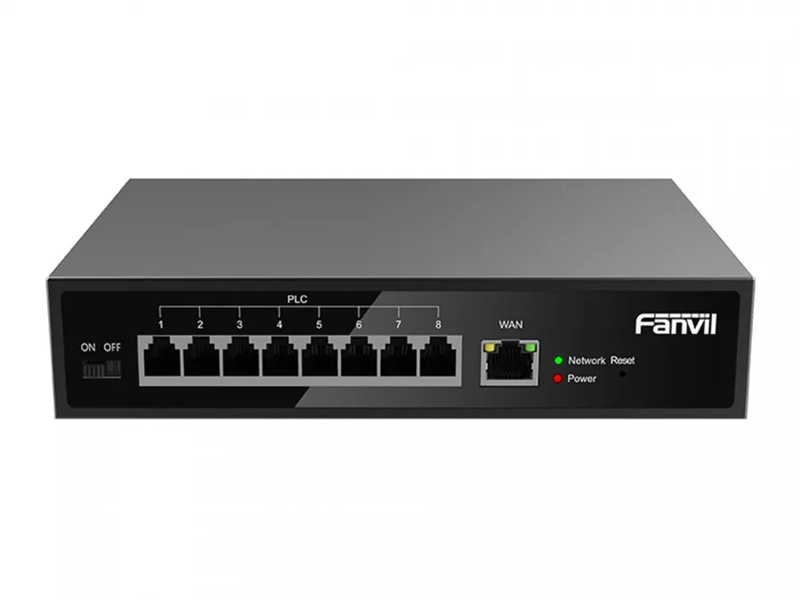 PN8, SIP-шлюз для подключения IP-телефонов по двухжильному проводу