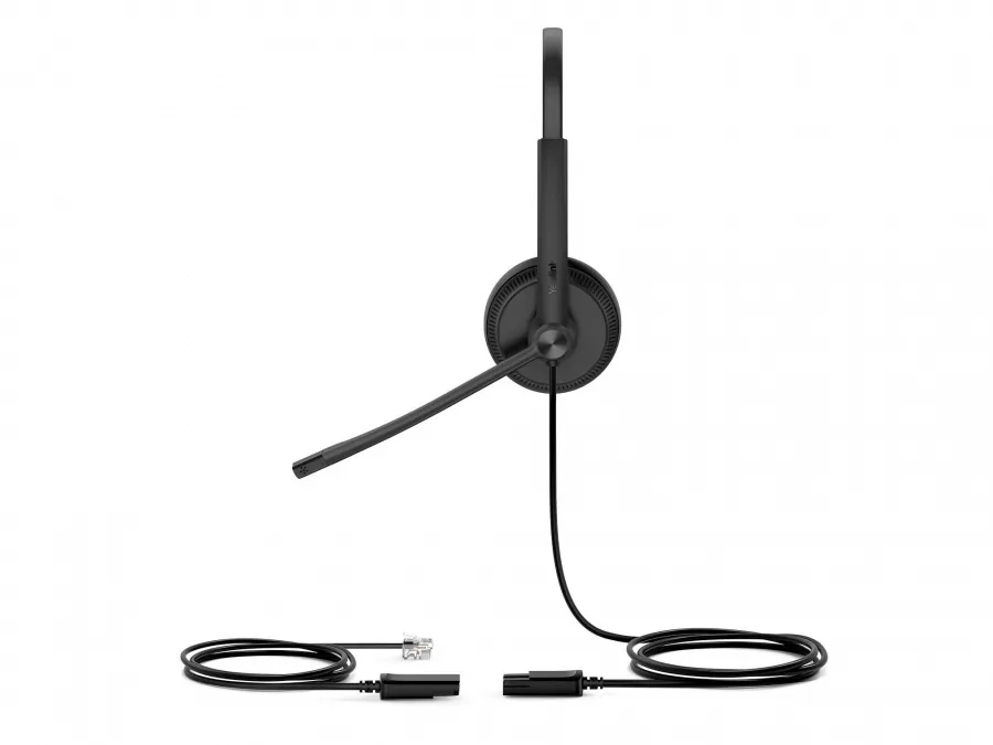 YHS34 Dual Дуо, Проводная, HD звук, QD, RJ9