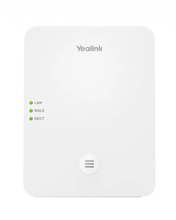 W80DM DECT,контроллер, микросота DECT, до 30 базовых станций, до 100 устройств, до 100 вызовов, PoE